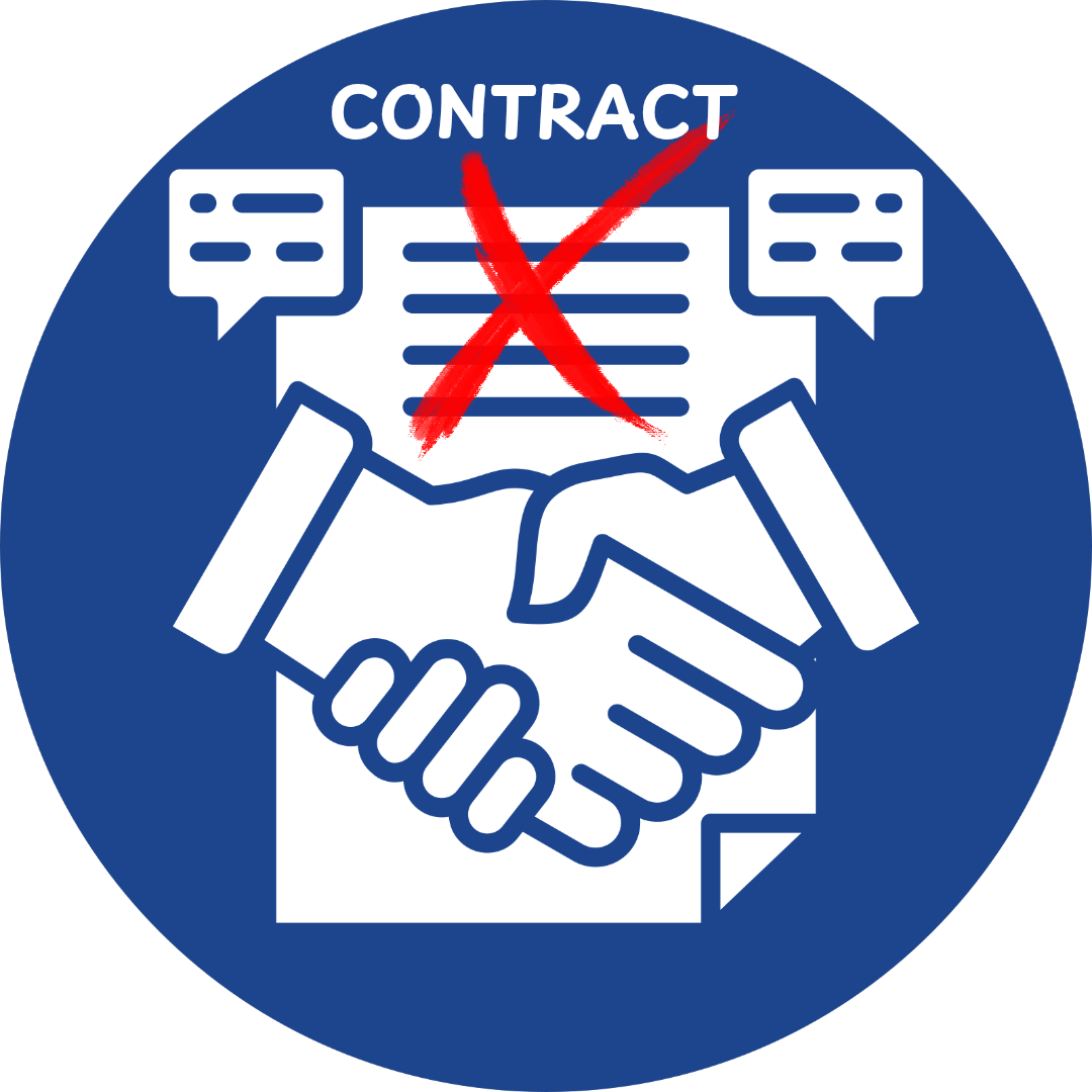 No Contracts